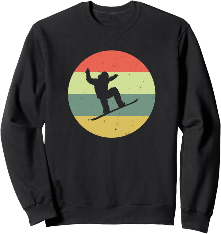 Snowboarding Vintage Snowboard Sweatshirt