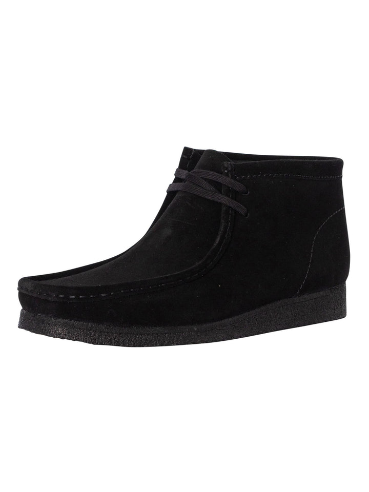 Clarks Originals Herren Stiefel Wallabee Boots 41 EU Dunkelschwarz, 41 EU Dunkelschwarz