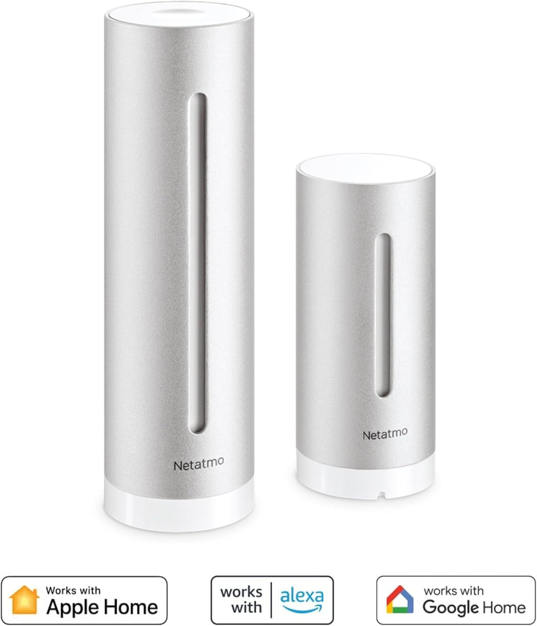 Netatmo Smarte Wetterstation mit Wandhalterung - WLAN, Funk, Innen- und Aussensensor & Windmesser fü