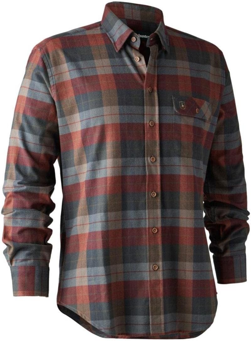 Deerhunter Ryan Shirt Red Check 43-44 Check, 43-44 Check