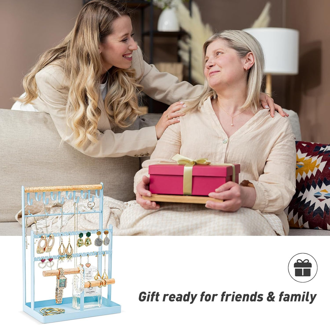 ProCase Schmuckständer Schmuckhalter für Ohrring Ohrstecker Ketten Schmuck Organizer Jewelry Ständer