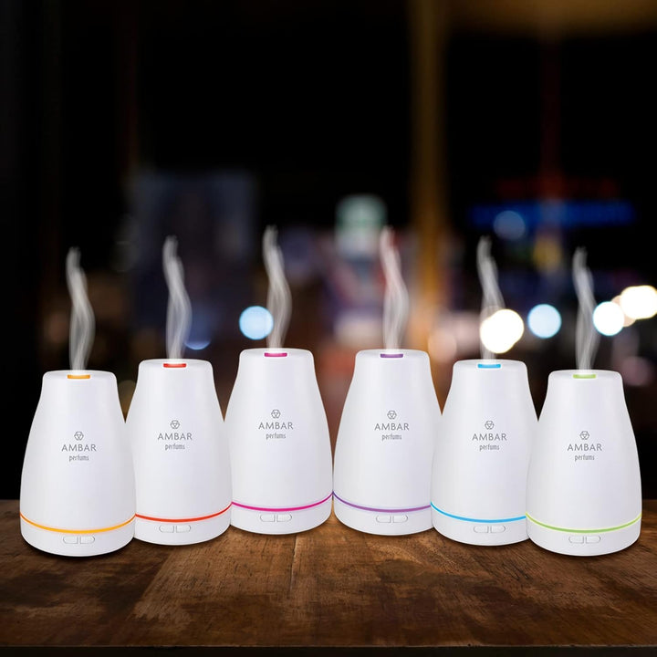 Ambar Perfums 10040083 Luftbefeuchter, Aroma-Diffusor, Weiss, Einheitsgrösse
