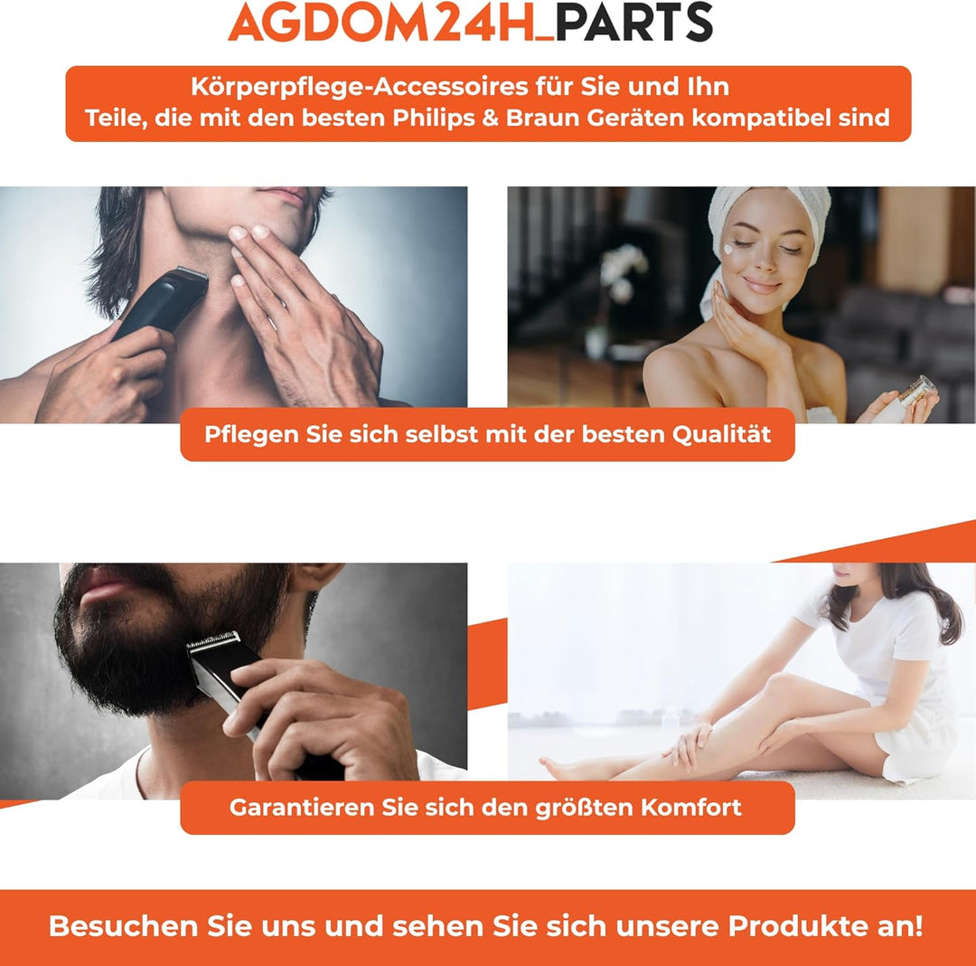 Klingenblock, Messer, Klinge, Haarschneider, Scherkopf, Scherklinge, Schneideeinheit für Trimmer kom