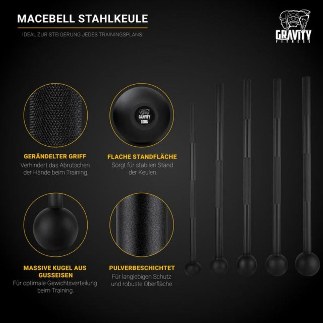 Gravity Fitness "MaceBells Steel Mace (4)