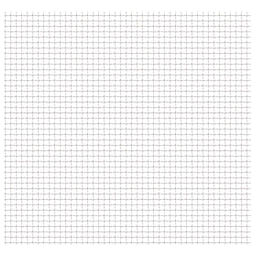 vidaXL Wellengitter Edelstahl 100x85 cm 11x11x2 mm Streckmetall Drahtgitter
