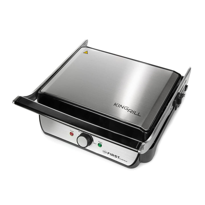 TZS First Austria Tischgrill, Elektrogrill für den Tischgebrauch, Grillplatte für Fleisch &amp; Gemüse,