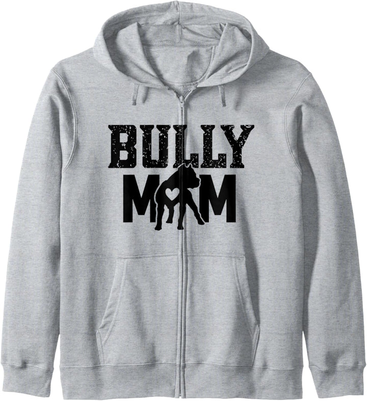 American Bully Mom Pitty Pitties Bulldog Mama Dog funny Kapuzenjacke