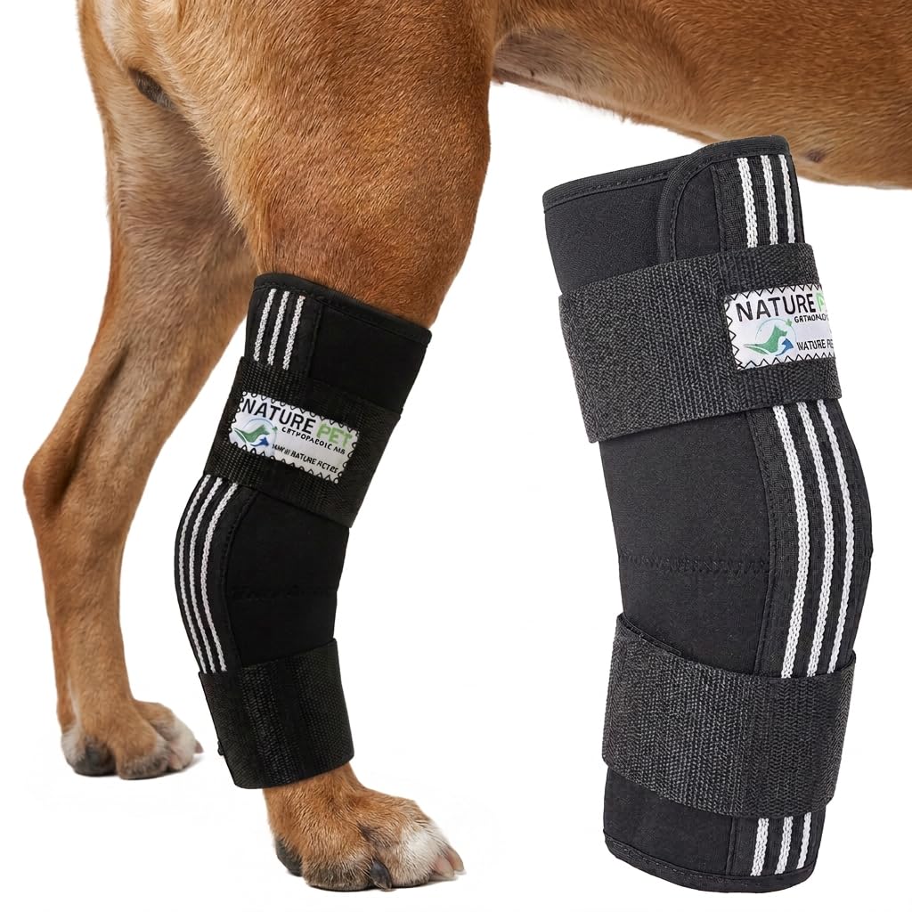 Nature Pet Tarsal- / Sprunggelenk Schutz Bandage 135° Winkel für Hunde (XXL 9) 9 XXL, 9 XXL