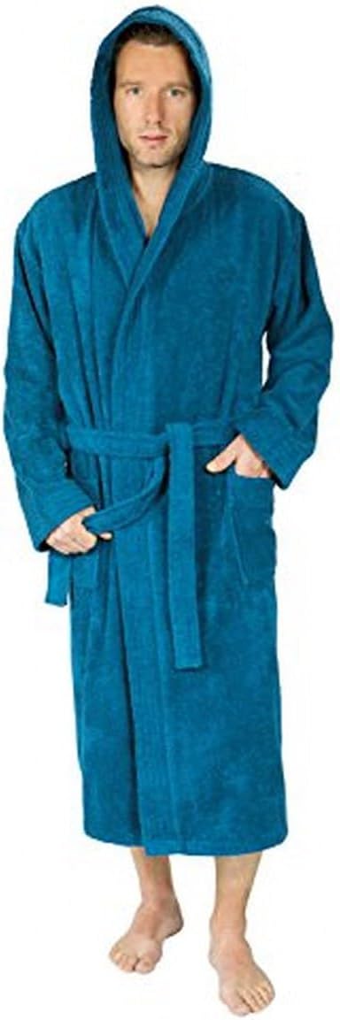 Bademantel Damen/Herren marine XL