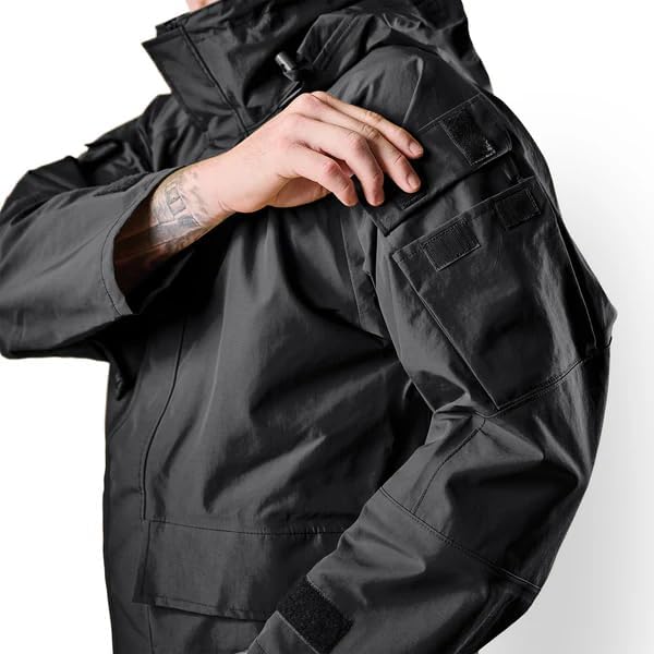 Tru-Spec Herren Parka L Schwarz, L Schwarz