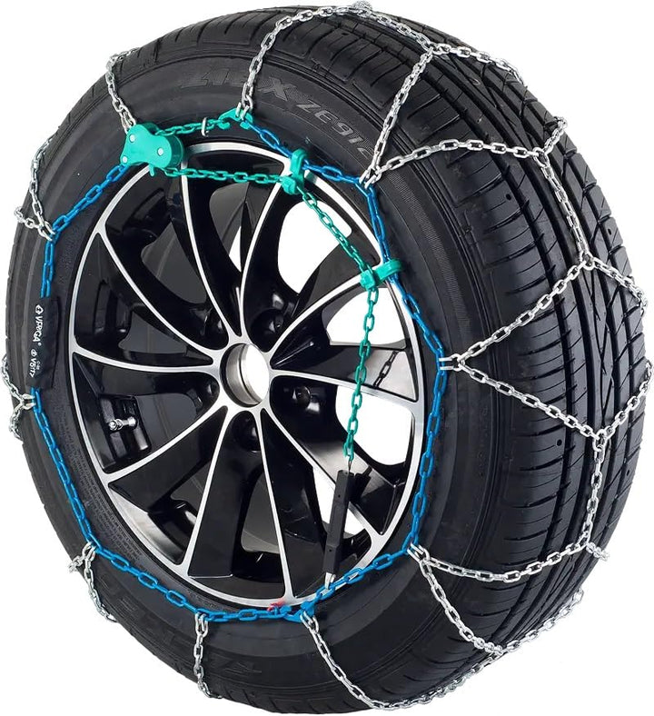 Veriga PC9-040 PRO COMPACT 9mm Schneeketten Satz (1 Paar= 2 Stück) manuelle Spannung für PKW 43926,