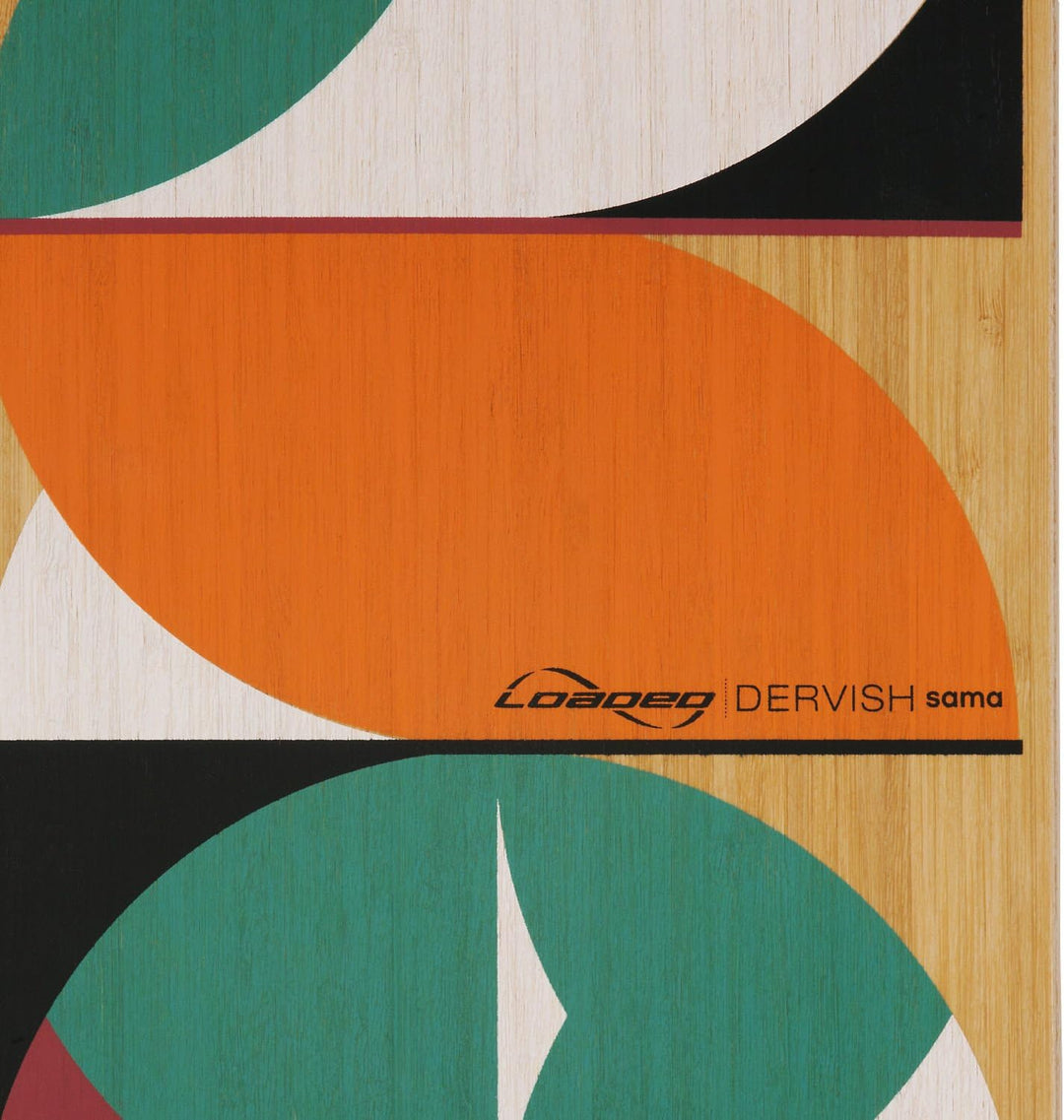 Loaded Boards Dervish Sama Bamboo Longboard Skateboard Deck Flex 2 (45 - 84+ kg / 125 - 215+ lbs.),