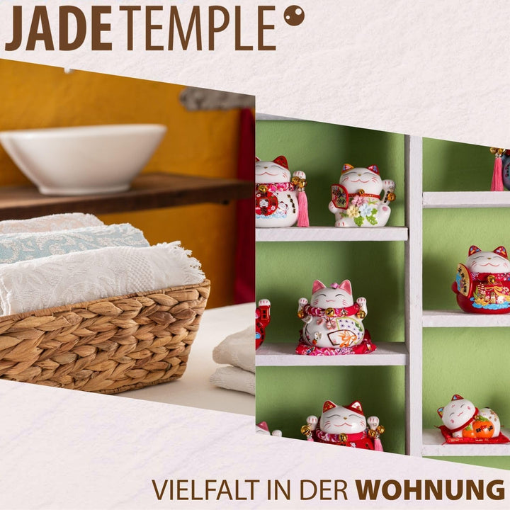 JADE TEMPLE Edelstahl Wok, runder Boden, D: 35 cm, Silber