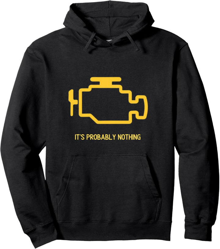 Motorkontrollleuchte Meme Pullover Hoodie