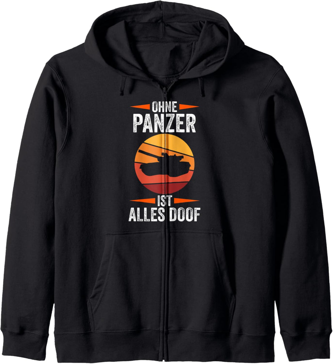 Militär Panzer Fahrer Kapuzenjacke