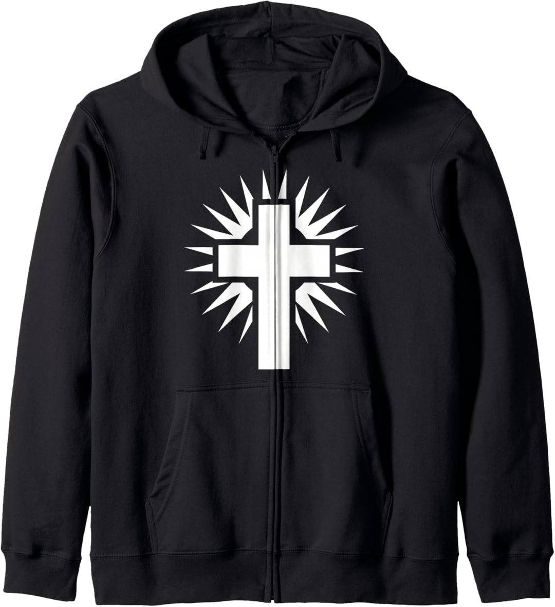 Jesus Kreuz Kapuzenjacke