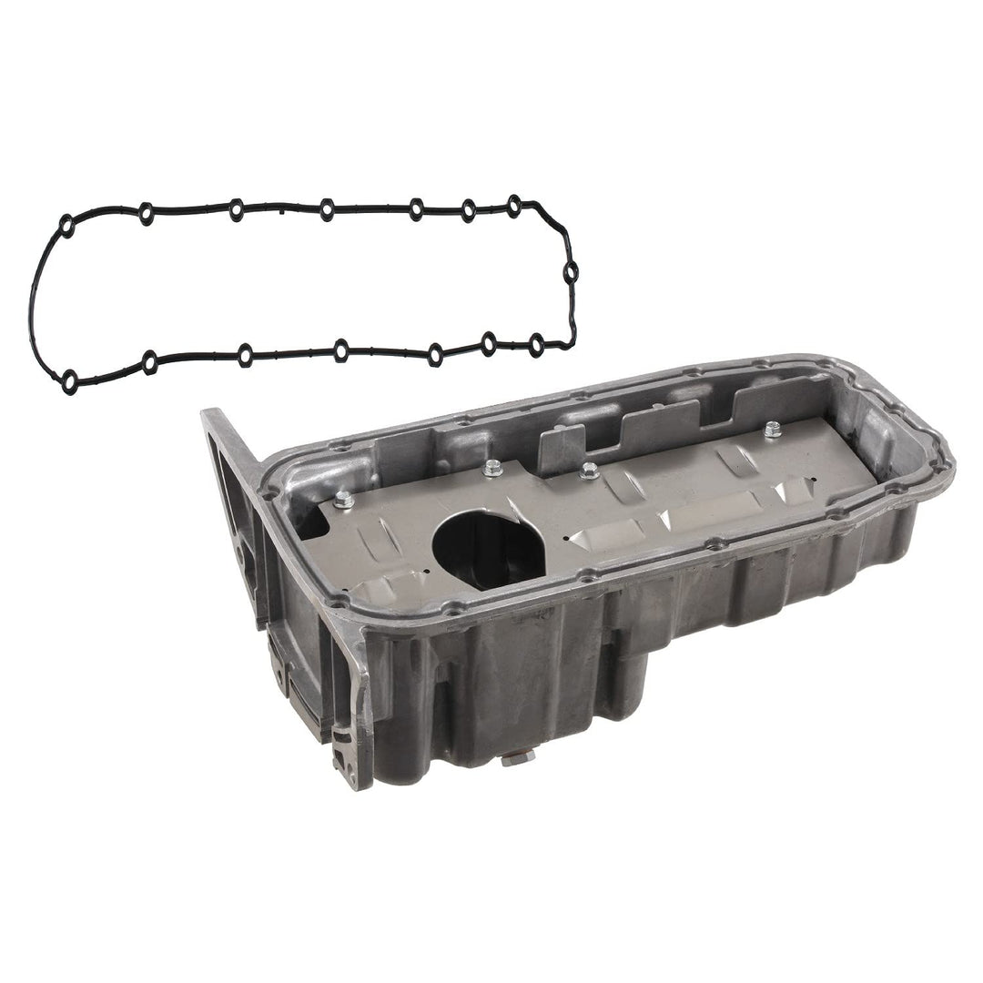 febi bilstein 29470 Ölwanne mit Ölwannendichtung und Ölablassschraube , 1 Stück