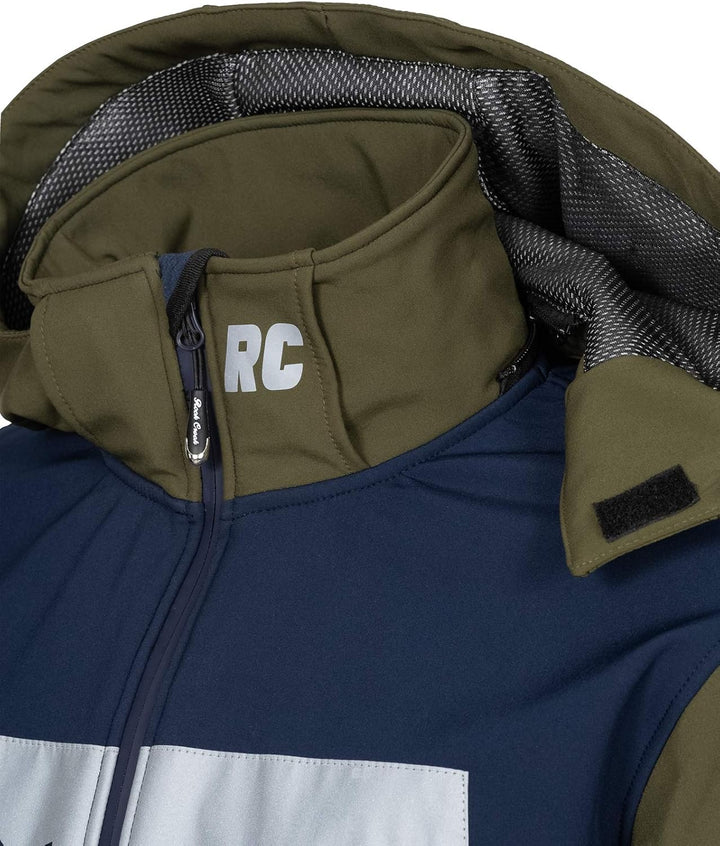 Rock Creek Herren Softshell Jacke Outdoor H-238, Schwarz