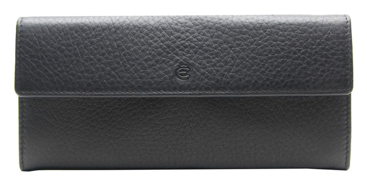 Esquire Deer Damenlangbörse 18 cm schwarz, Schwarz