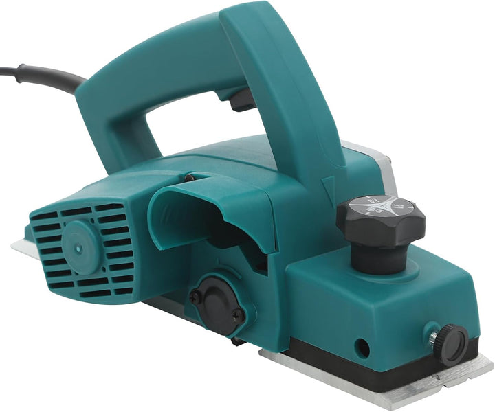 Elektrohobel, 600W Hobelmaschine, Handhobel Elektrisch, Hochfester Riemen, Stufenlos Einstellbarer G