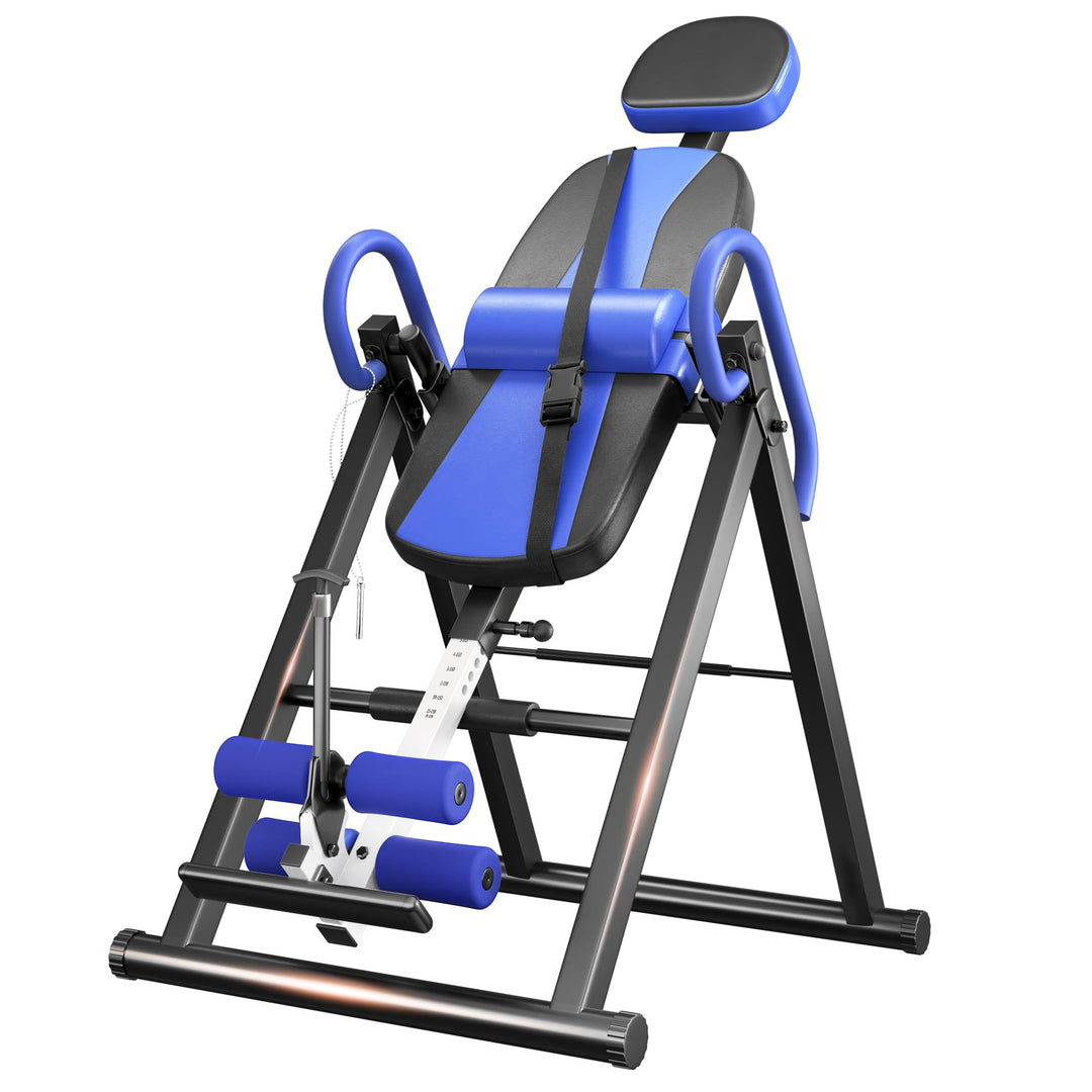 YOLEO Faltbarer Inversionsbank Mit Dreifacher Sicherheitsverriegelung, Schwerkraftrainer Mit Sicherh