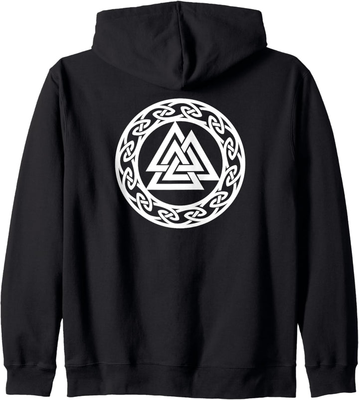 Valknut, Odin, Wikinger Symbol, Pagan Nordisch Germanisch, Kapuzenjacke
