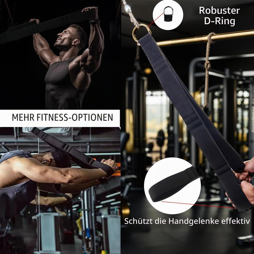 Trizepsseil kabelzug fitness - kabelzug fitnessgeräte Mit Tragetasche - trizeps trainingsgerät verwe