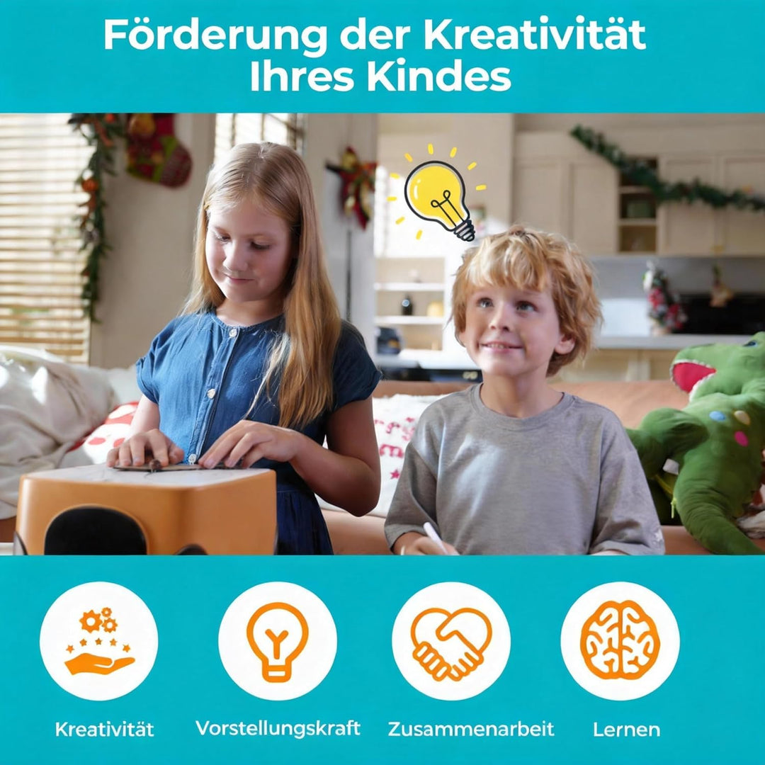 BEAVERBOT Kartonschneider für Kinder, sicheres DIY-Karton-Konstruktionswerkzeugset, pädagogisches Ba
