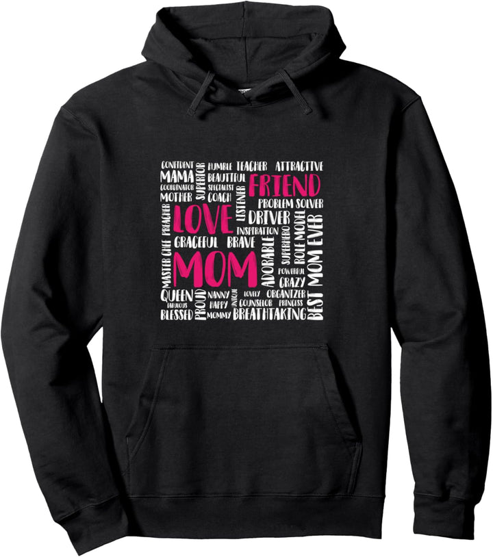 Beste Mama Mutter Wordart Muttertag Pullover Hoodie