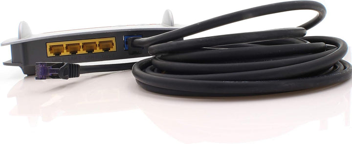Cat.7 Netzwerkkabel 5m - Schwarz - 10 Stück - Cat7 Patchkabel (SFTP/PIMF/LSZH) Rohkabel 10 Gb/s mit