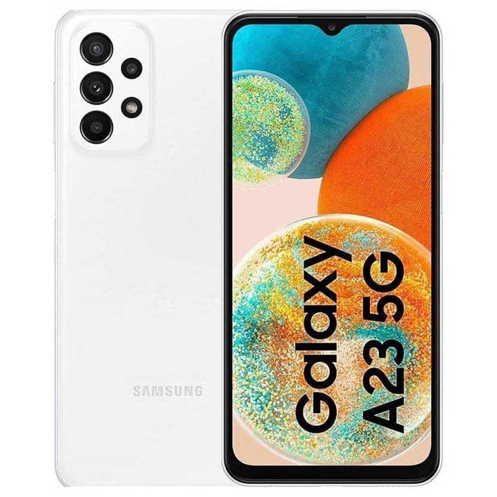 Samsung A236F/DS A23 5G, Awesome White, 4-GB/128-GB, Awesome White
