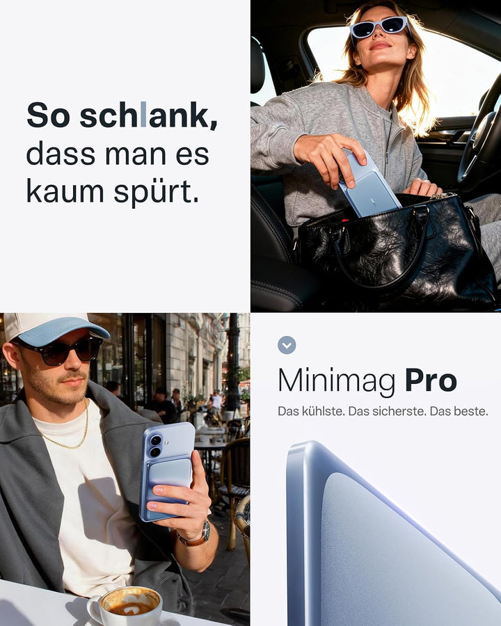 TORRAS MniMag Pro Power Bank 5000mAh Blau, Blau 5000mAh