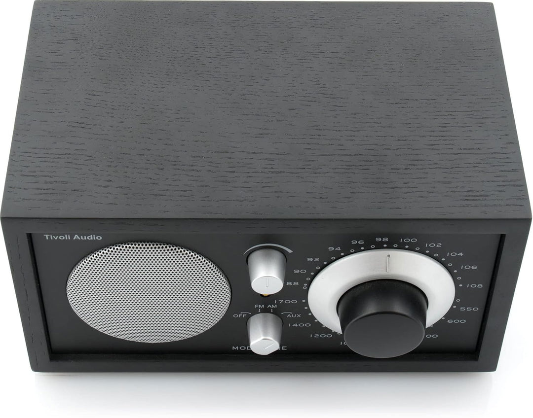 Tivoli Audio Model One UKW-/MW-Radio (Schwarz / Schwarz / Silber) black, black