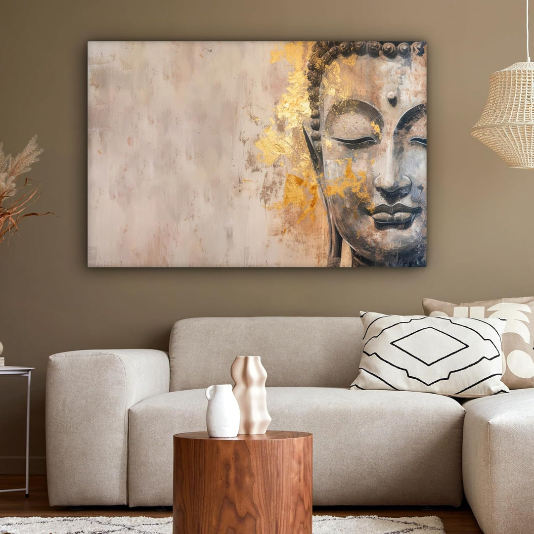 MuchoWow© Leinwandbild Gross 120x80 cm XXL Dekoration Wohnzimmer Bilder Pictures Wall Decoration Liv