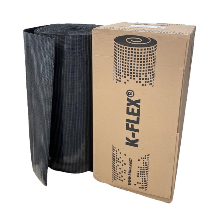 K-Flex ST 6-32mm selbstklebend Kautschuk Matte 25mm - 2m x 1m B-s3, d0 Dämmmatten Dämmung Isolierung