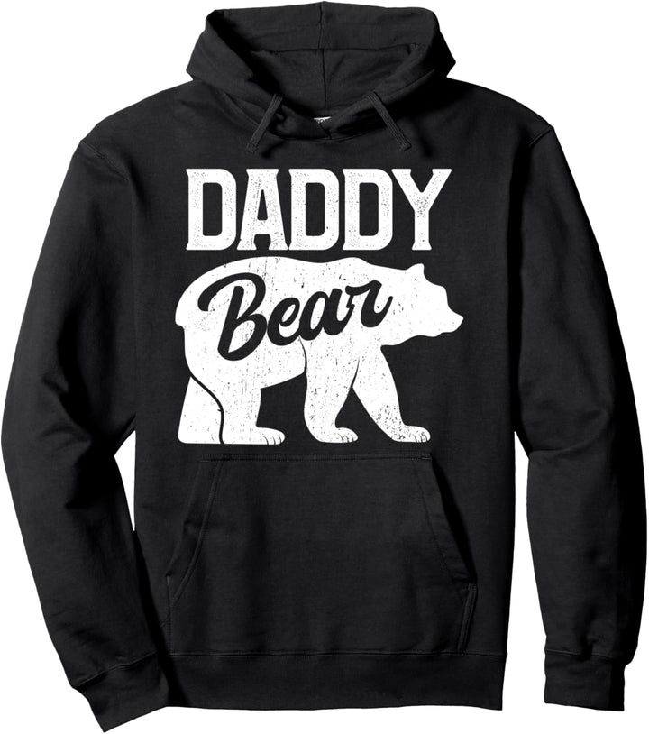 Vintage Papa Vater Bär Vatertag Pullover Hoodie