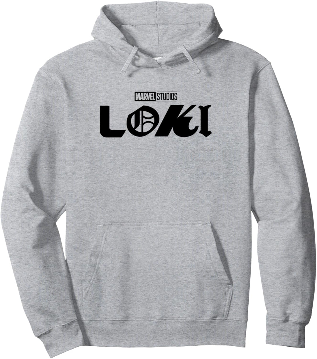 Marvel Loki Black Logo Pullover Hoodie