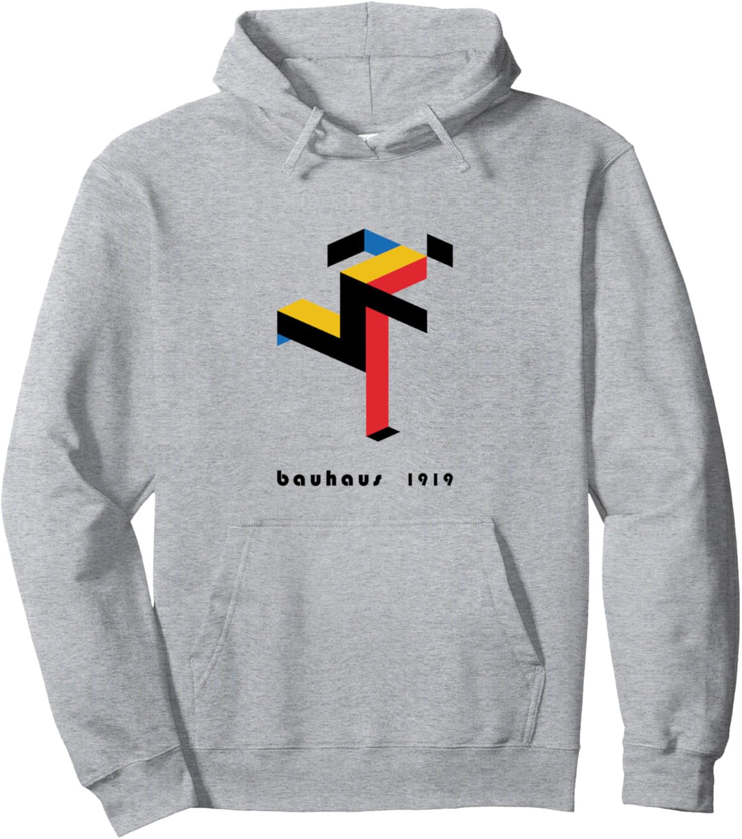 Bauhaus Poster 1919 - 100 Jahre Bauhaus Design Schule Pullover Hoodie