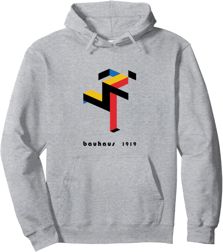 Bauhaus Poster 1919 - 100 Jahre Bauhaus Design Schule Pullover Hoodie