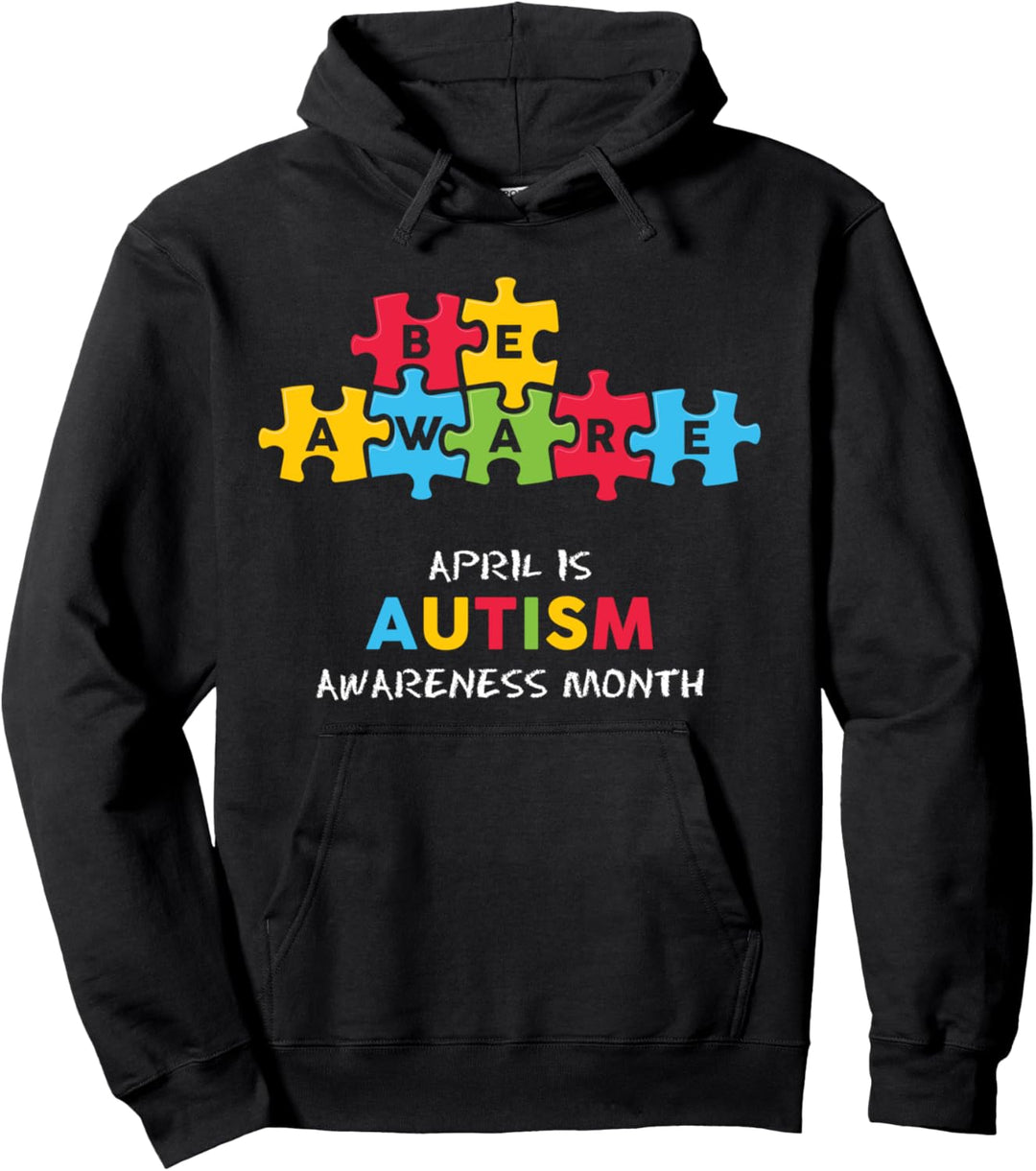 Seien Sie sich bewusst April Autismus-Monat Pullover Hoodie