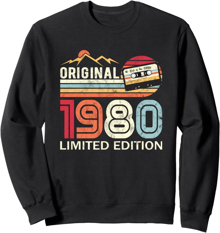 Original Vintage 1980 Geburtstag Legende Vintage 1980 Sweatshirt