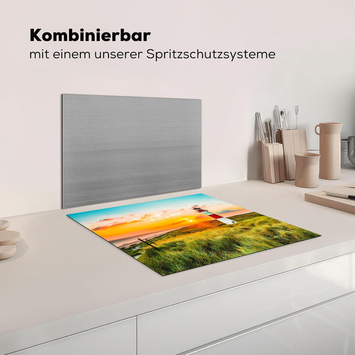 KitchenYeah© Herdabdeckplatte Einteilig Herdabdeckung Abdeckplatte für Ceranfeld Abdeckung Induktion