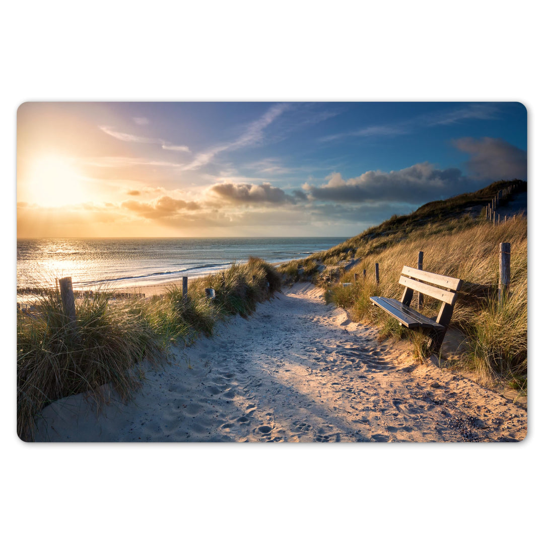 KitchenYeah© Platzsets Abwaschbar 6-Teilig 45x30 cm Tischsets Platzdeckchen Platzset Unterlage Tisch