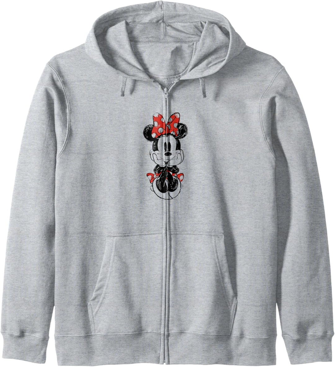 Disney Mickey And Friends Minnie Mouse Doodle Distressed Kapuzenjacke