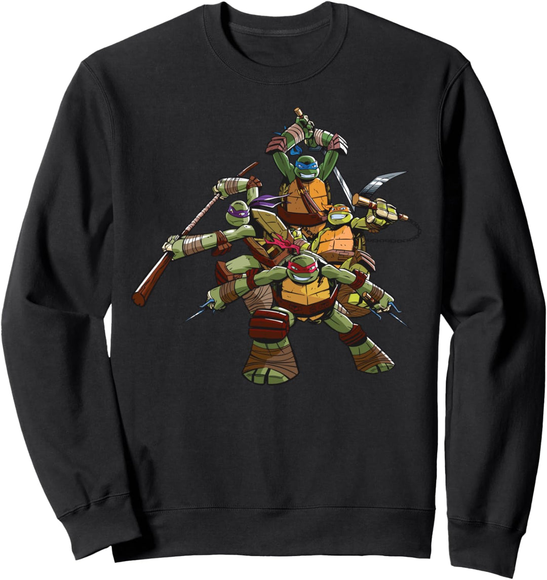 Gang-Pose von Teenage Mutant Ninja Turtles Sweatshirt