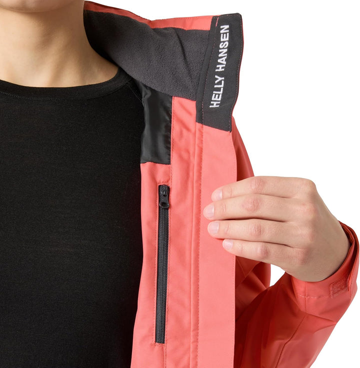 Helly Hansen Damen Crew Hooded Jacket 2.0 Kapuzenjacke (1er Pack) XS 098 Sunset Pink, XS 098 Sunset