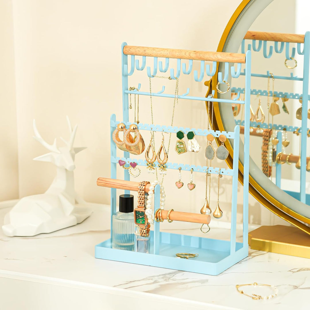 ProCase Schmuckständer Schmuckhalter für Ohrring Ohrstecker Ketten Schmuck Organizer Jewelry Ständer