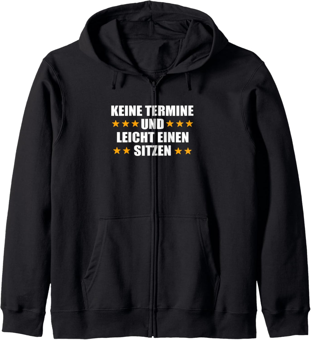 Keine Termine und leicht einen Sitzen Lustiges Ferien Kapuzenjacke