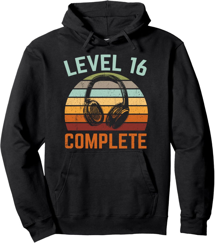 16.Geburtstag Video Gamer Level 16 Complete Pullover Hoodie