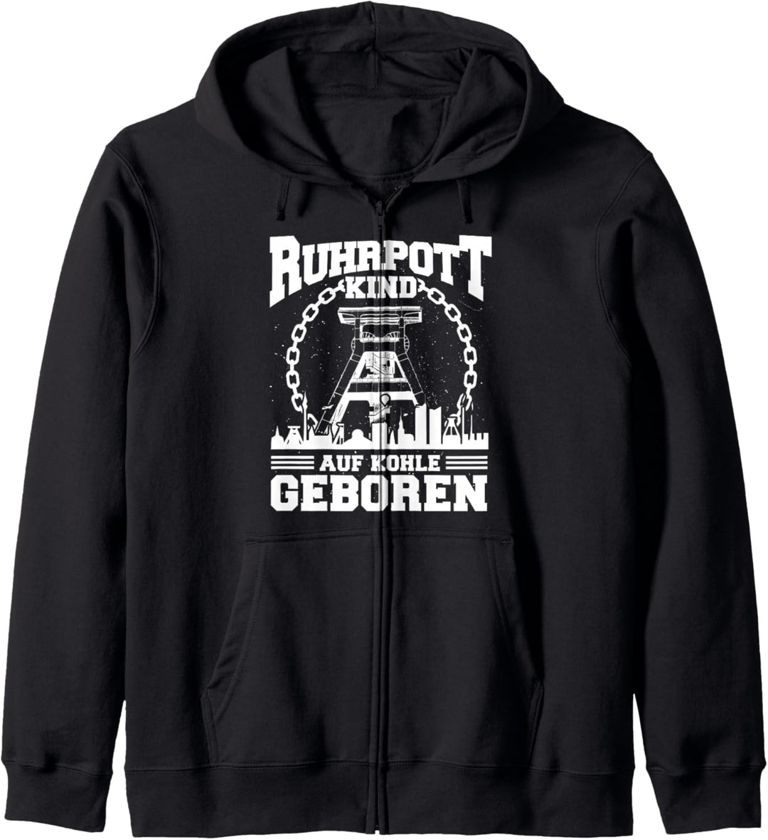 Ruhrgebiet Tshirt Geschenk Ruhrpott Sprüche Bergbau Zeche Kapuzenjacke